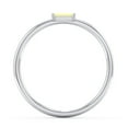 thumbnail image 3 of East-West Stackable Baguette Birthstone Ring - Citrine (November), 3 of 5
