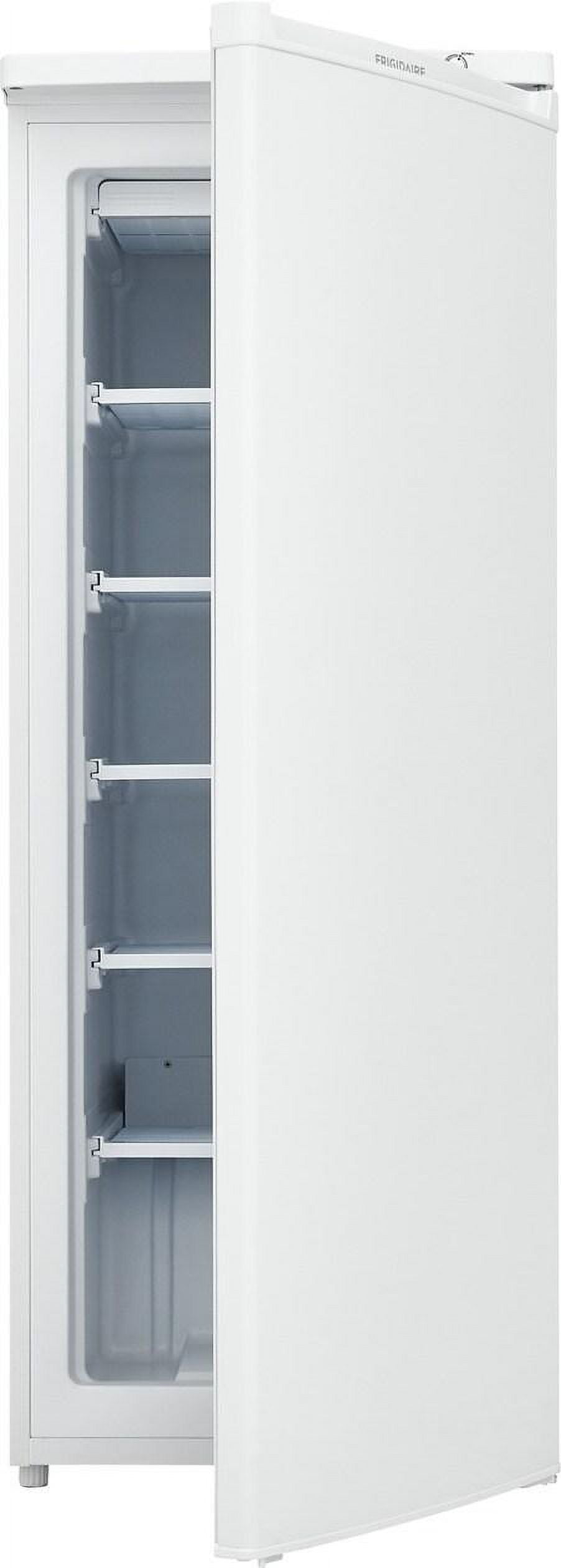 Frigidaire 6.0 cu ft Space-saving Upright Freezer, White