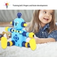 thumbnail image 1 of JUGUETES DE ROBOT DE LINDO EDUCATIVO NIÑOS APRENDIZAJE Y JUGUETES NIÑOS PARA LA PERSONALIDAD, JUEGO CREATIVO SEGURO Y NO TÓXICO ROJO AZUL VERDE AMARILLO, 1 of 7