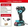 thumbnail image 2 of Brushless Cordless Drill&Impact Driver Combo-21V Lithium-Ion Multi-Function Hammer Drill with Electric Screwdriver, Rechargeable Power Tool for Home DIY Use, 2 of 7