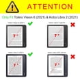 thumbnail image 2 of Funda Fintie - Soporte para Kobo Libra Colour (2024) y Libra 2 (20), 2 of 9