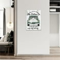 thumbnail image 3 of Bathroom Wall Art Farmhouse Bathroom Wall Decor Vintage Bathroom Decorations Cotton Co Delivery Truck Green Pictures Canvas Prints Painting Framed Artwork for Office Home Outhouse Bathroom 12"x16", 3 of 6