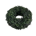 thumbnail image 6 of 28 Inch Artificial Boxwood Wreath, Green Faux Leaf Wreath for Front Door, Wall, Window, Indoor & Outdoor Decor, 6 of 6