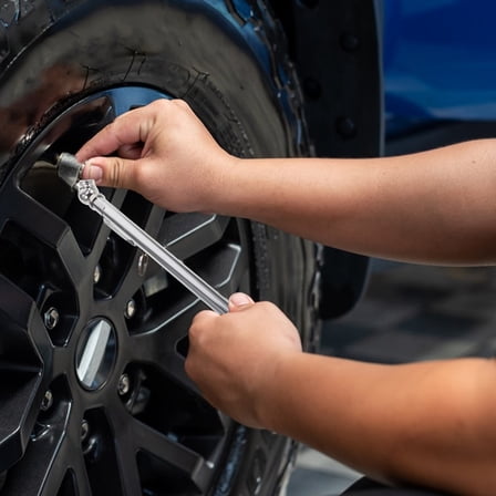 LOLIPPYY Plated Compact Tire Pressure Gauge with for Accurate Vehicle Tire Air Pressure Testing