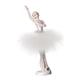thumbnail image 2 of Estatua de niña bailarina, decoración del hogar, escultura de niña, accesorios de fotografía, decoración de escritorio moderna Levantar la mano derecha, 2 of 9