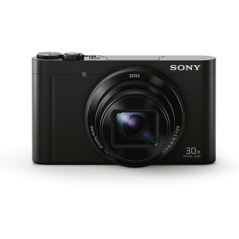 Sony Cyber-Shot DSC-WX500/B Digital Camera Black 64GB Deluxe