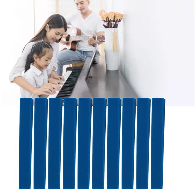 Piano Stopper Mutes, 10Pcs 10cm Rubber Tuning Mute For Adjustment