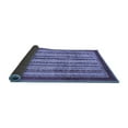 thumbnail image 2 of Ahgly Company Indoor Rectangle Abstract Blue Modern Area Rugs, 6' x 9', 2 of 4