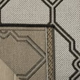 thumbnail image 4 of Safavieh Linden Carleton Geometric Indoor/Outdoor Area Rug, Light Gray/Charcoal, 6'7" x 6'7" Square, 4 of 8