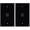 Black, variant on (2 Pack) RiteAV 1 Port Cat5e Rj45 Ethernet Wall Plate Black