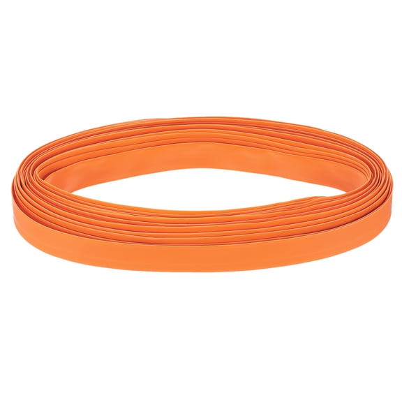 Heat Shrink Tubing, 1/2 Inch ID 49 ft Long 2:1 Ratio Polyolefin Heat Shrink Cable Sleeve Orange