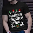 thumbnail image 2 of Pederson Name Christmas Crew Pederson TShirt, 2 of 6