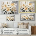 thumbnail image 4 of Designart "Serenade Of Dreamy Lilies II" Lilies Wall Art Prints, 4 of 7
