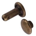 thumbnail image 3 of Remaches Para Cuero, 100 Uds., Remache De Doble Tapa, Tubular, Metal, Cuero, Artesanía, Reparaciones, Tachulas, Decoración, 3 of 8