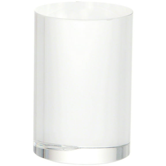 Plymor Clear Acrylic Solid Cylinder Round Display Riser, 3" H x 2" W