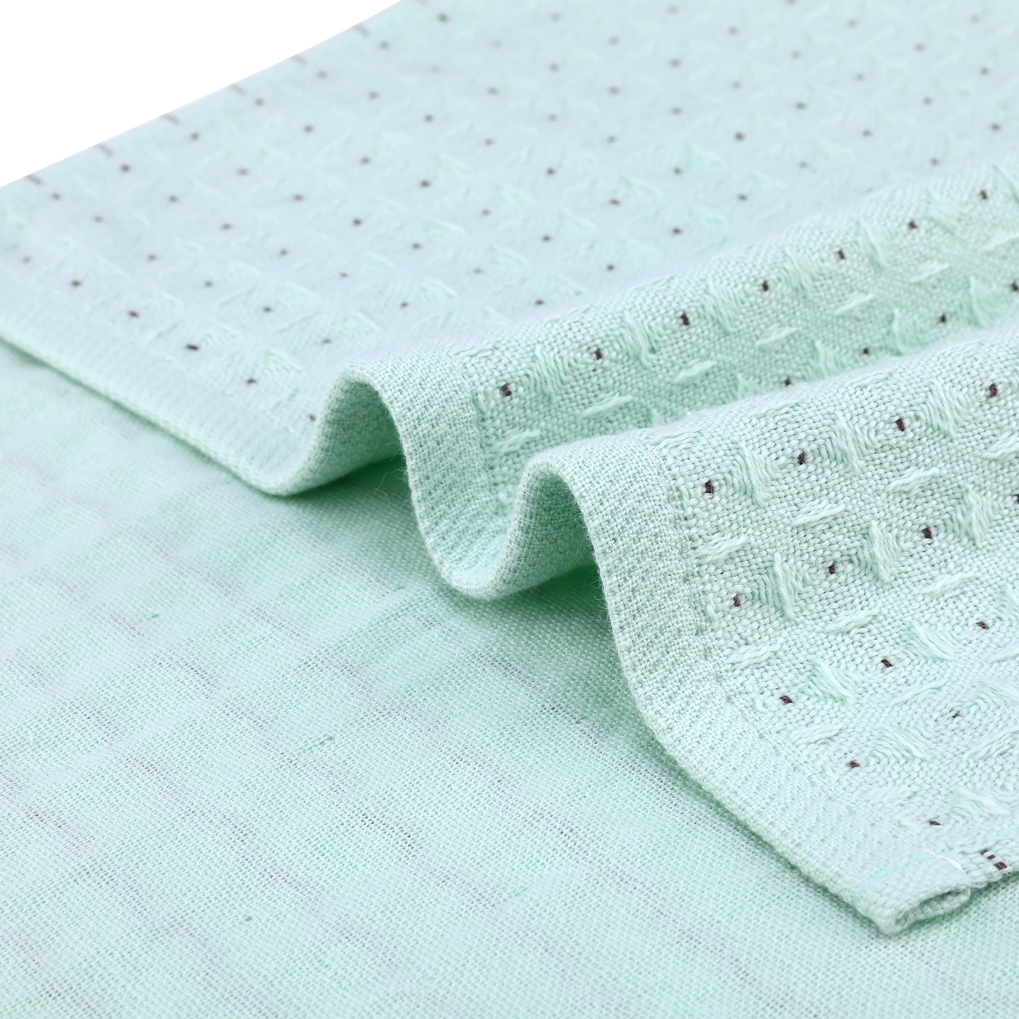 Unique Bargains Waffle Hand Towels for Bathroom 2 Pack Grey
