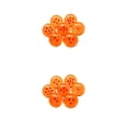 thumbnail image 2 of Billuyoard Bola de dragones única de resina Flexible para detalles elegantes en el hogar Bola de cristal Crystal Ball 42MM naranja 42MM naranja 2Conjunto, 2 of 6