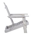 thumbnail image 3 of Chaise Adirondack en bois de patio - Délavage blanc, 3 of 5