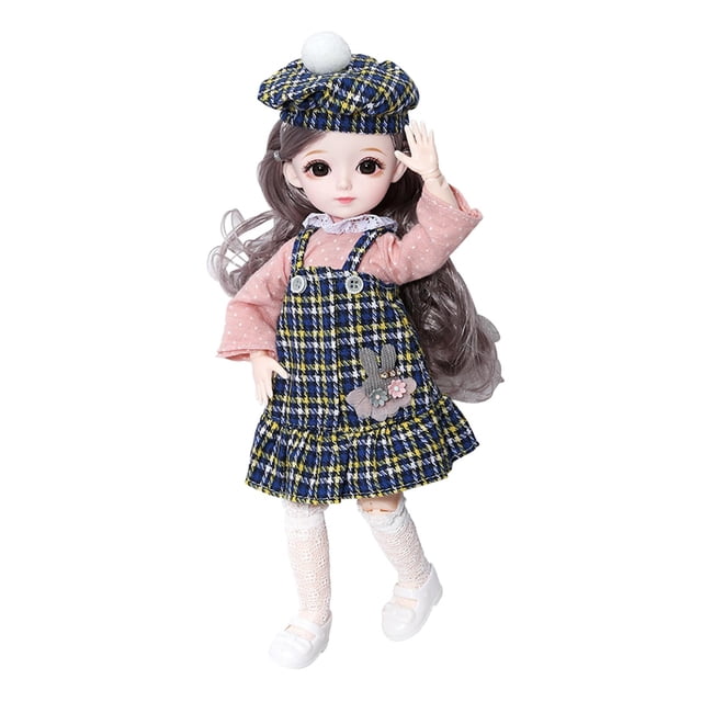 Darling Baby, ropa de muñeca BJD de princesa de 12 pulgadas a la moda para vestir, juguete para juego de do perfke Muñeca BJD de 31 CM