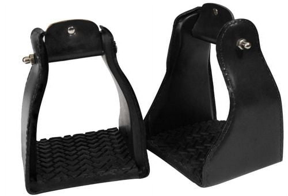 Wintec Slimline Stirrup Straps - 54 Inch Black, Synthetic, Reduced Bulk Design