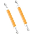 thumbnail image 1 of ADEN-78mm R7S LED Bulb, 10W R7S LED Light Bulbs, 100W Halogen Bulb Replacement T3 Base, High Brightness Double Ended LED Linear Tube 360° Beam Angle Work Lights,Warm White 3000k,2Pack, 1 of 4
