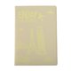 thumbnail image 1 of Titular de pasaporte único 1 Pc Durable Torre Eiffel Avión Soporte de documentos para viajar Amarillo Macaron, 1 of 5
