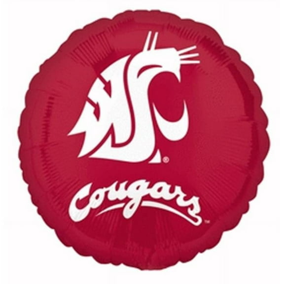 18" WASHINGTON STATE COUGARS Balloon  Party Supplies Decorations Foil Mylar Balloon