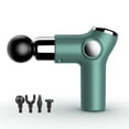 thumbnail image 1 of Mini Massager Fascia MINI USB Recargable Portátil Portátil Músculo Músculo Masaje de Masaje Brazo de Cuerpo con 4 cabezas Verde Guardurnaity CE001400-03B, 1 of 7