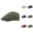 Green, variant on Retro Golf Hat Flat Cap And Beret Red Straw Fedora for Winter Men's New Fall And Winter Tongue Cap British Retro Painter Casual forward Front Back Can Be With Corduroy Fabric Couple