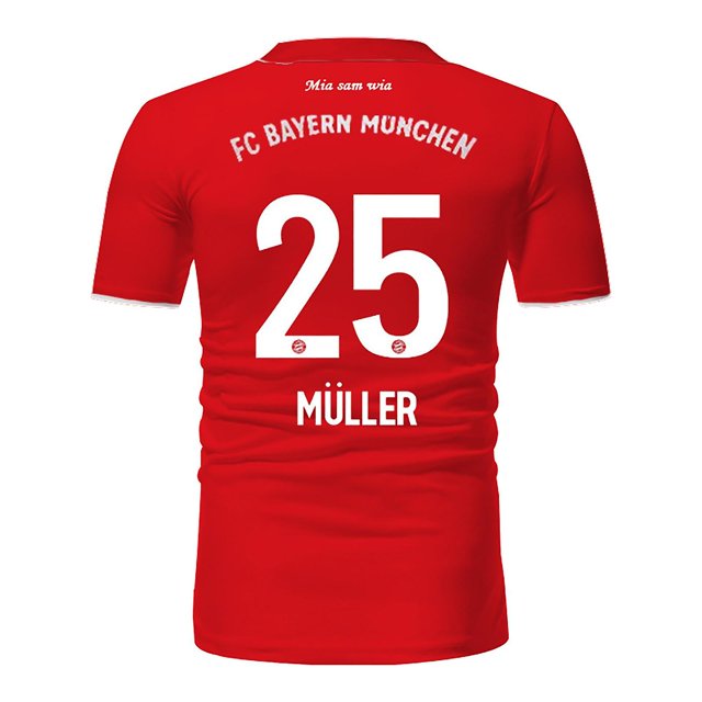 20 21 Local Bayern Mun Ich Football Club Hombre Traje de fútbol Camisetas de fútbol Camisetas de fútbol-Hot pink-XL BmatwkZeng Bmatwk Jersey