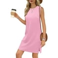 thumbnail image 2 of ZANKLEY Dresses for Women Casual Summer Sundresses Sleeveless Tank Dress Fashion Outfits, 2 of 10