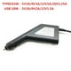 thumbnail image 4 of 65W USB Type C Universal Laptop DC Cargador de Coche Adaptador de Fuente de AlimentacióN para 5V 12V Carga RáPida 3,0, 4 of 5