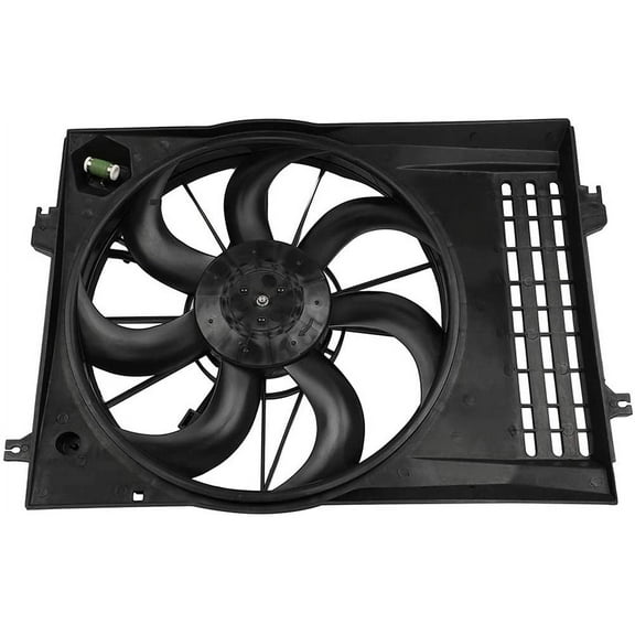 ECCPP Radiator Cooling Fan 620-786 621050 674-59973 Replacement fit for 2005 2006 2007 2008 2009 2010 for Tucson Kia Sportage