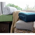 thumbnail image 2 of LCM Home Supreme Warmth Fleece Blanket Sand Twin Microfiber, Fleece Traditional, Casual, 2 of 5