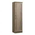 thumbnail image 1 of Pemberly Row Engineered Wood Single Door Pantry in Salt Oak Finish, 1 of 13