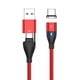 thumbnail image 1 of Línea de carga rápida tipo C de dos cabezales PD100W60W, línea de datos de atracción magnética, línea de carga magnética, línea de carga flash 20V5A3A, 1 of 1