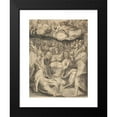 thumbnail image 2 of Master of the Egmont Albums 12x14 Black Modern Framed Museum Art Print Titled - The Pentecost (16th Century), 2 of 5