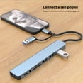thumbnail image 4 of Adaptador Multipuerto ANGGREK Puerto 8 De 3,5 Mm En 1 Transferencia De Datos Rápida USB C Hub USB 2.0 Para Tableta, 4 of 8