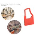 thumbnail image 2 of Fdit 100Pcs Plastic Lock Disposable Seal Self-locking Suitcase Shoes Bag Label Tag,Plastic Lock, Label Tag, 2 of 7