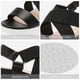 thumbnail image 5 of Sandalias de Plataforma con Cuña CHARLIE-5 para Mujer DREAM PAIRS en Negro, 5 of 8
