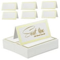 thumbnail image 4 of CTIRCHIU Paper Party Name Cards Table Tent Place Cards for Events, 60 Pieces Stylish and, 4 of 8