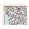 thumbnail image 4 of Historic Map - Spain Portugal Southwest - Stieler 1885 - Vintage Wall Art, 4 of 4