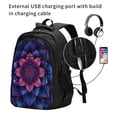 thumbnail image 2 of Honeii Bohemian Vintage Pattern for Travel Laptop Backpack, Business Laptops Backpack with USB Charging Port, College High School Computer Bag for Men Women, 2 of 7