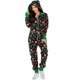 thumbnail image 1 of 2026 Christmas Women Onesie Pajamas Hooded Jumpsuit Sleepwear Xmas Long Sleeve Printed Nightwear, 1 of 3
