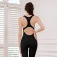 thumbnail image 1 of Mono de yoga de una pieza ajustado y elástico de alta elasticidad para mujer, modelador corporal, espalda y cadera, sexy y hermoso, 1 of 6