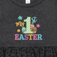 thumbnail image 4 of Inktastic My 1st Easter Girls Baby Dress, 4 of 5