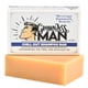 thumbnail image 1 of Grown Ass Man Co. - Barra de champú sólido rica espuma 3 en 1: gel de baño para barba y cuerpo - Sin plástico y ecológico, natural y orgánico, limpio para todo tipo de cabello, barra de 4 oz (Chill Ou, 1 of 5