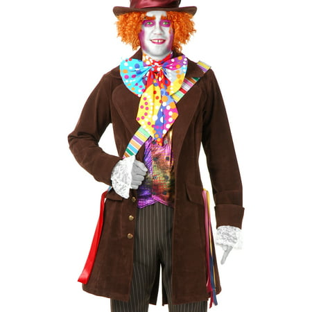 Adult Mens Alice in Wonderland Mad Hatter Costume