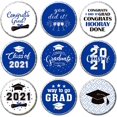 thumbnail image 1 of 540 Pcs Autocollants de Collation des Grades 9 Modèles Étiquettes de Félicitations Diplômé Cadeaux de Fête Bleu Blanc Sacs à Friandises Étiquettes Cercles Décalcomanies pour Fête de Collation des Grades Collège Secondaire Décoration d'Envoi de Chocolats, 1 of 7