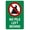 Warning Sign 5, variant on No Pets Or Glass in Pool Area Warning Sign - 8"x12", Metal Decor for Home, Business, Yard, Easy to Mount
